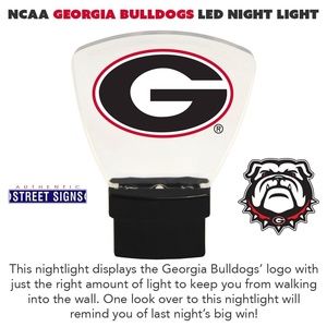 Georgia Bulldogs LED Nightlight UGA